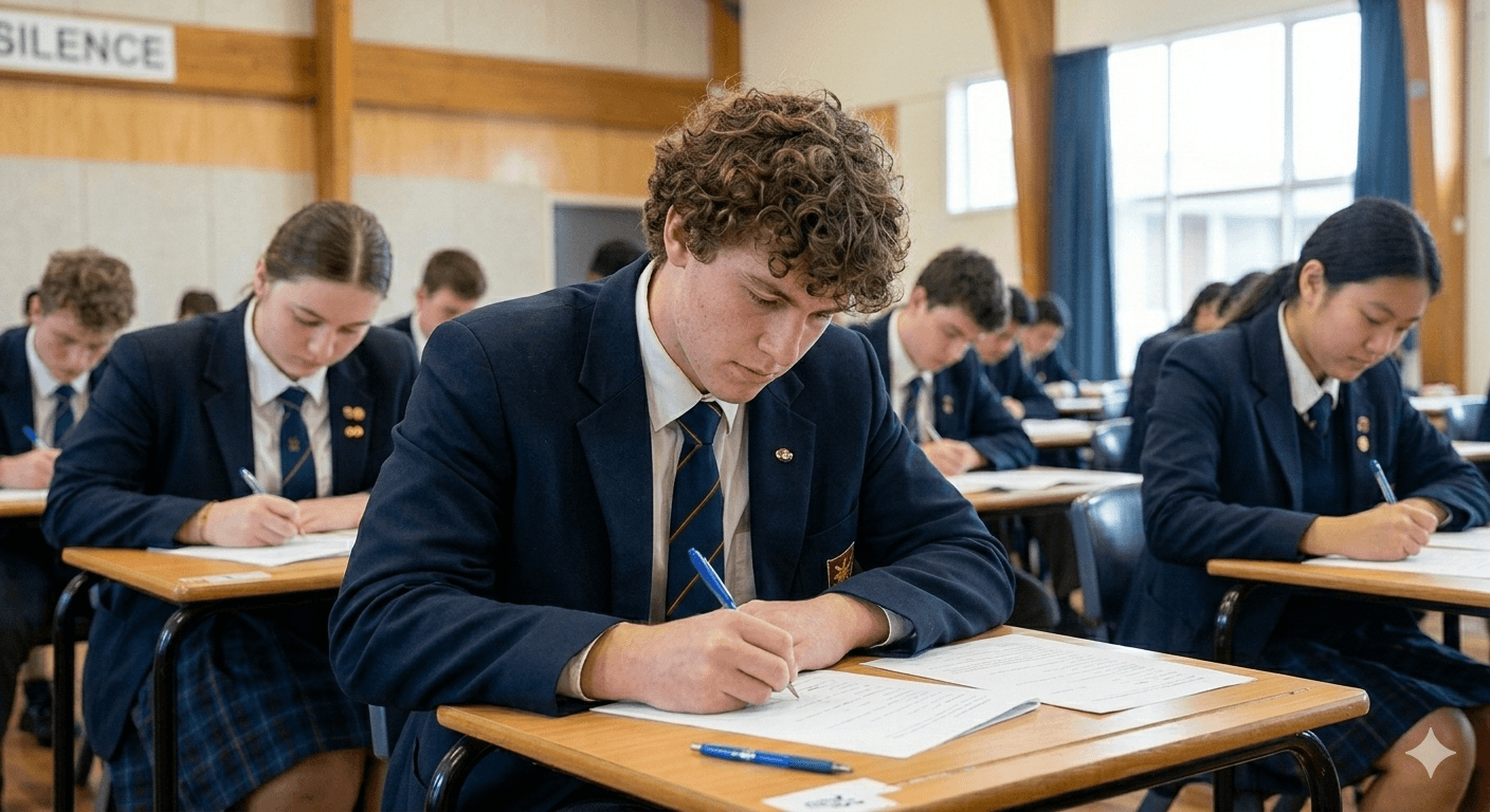 Students preparing together